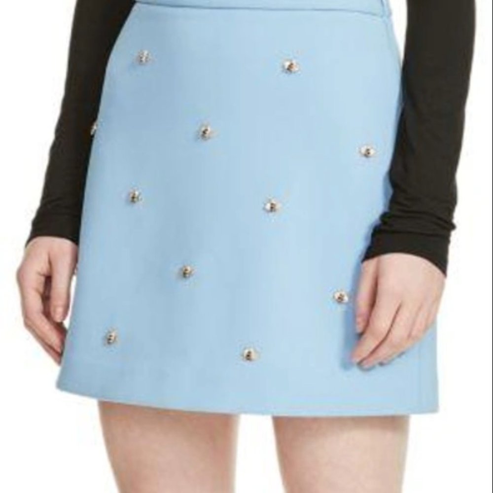 MAJE “Jizie” Bee Embellished Mini Skirt Size 1/Small
